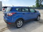 2017 Ford Escape S Синий vin: 1FMCU0F7XHUC60055