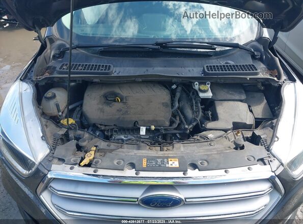 1FMCU0GD7JUD33912 2018 FORD ESCAPE Gray Rear view