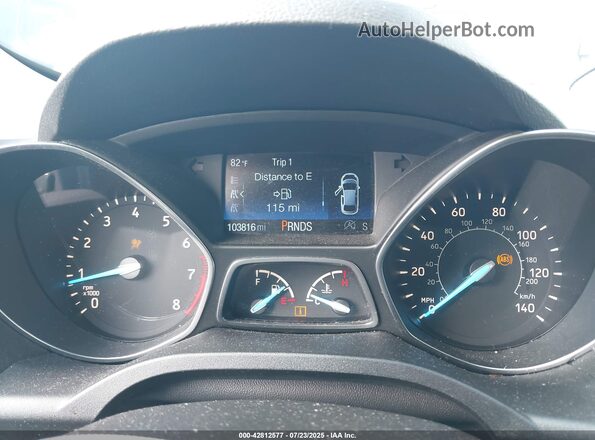 1FMCU0GD7JUD33912 2018 FORD ESCAPE Gray Rear seats view
