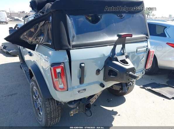 1FMEE5BP1PLB29674 2023 FORD BRONCO Silver Front view