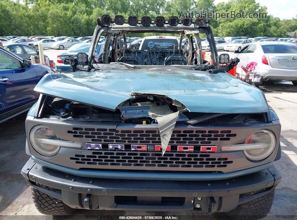 1FMEE5DP1MLB08168 2021 FORD BRONCO Light Blue Vista frontal