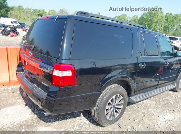 1FMJK1JT3GEF25849 2016 FORD EXPEDITION EL Black უკანა მარჯვენა