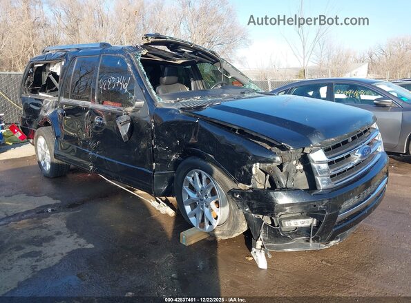 1FMJK2AT5GEF15569 2016 FORD EXPEDITION Черный Передняя правая четверть