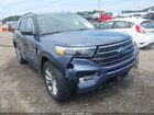 2021 Ford Explorer Xlt Blue vin: 1FMSK7DH3MGC05073