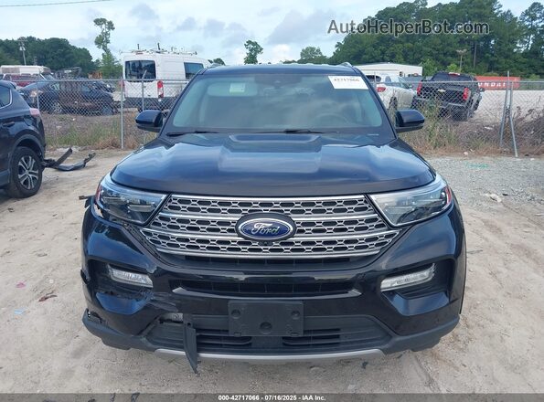 1FMSK7FHXMGB51333 2021 FORD FORD EXPLORER Черный Вид щитка приборов