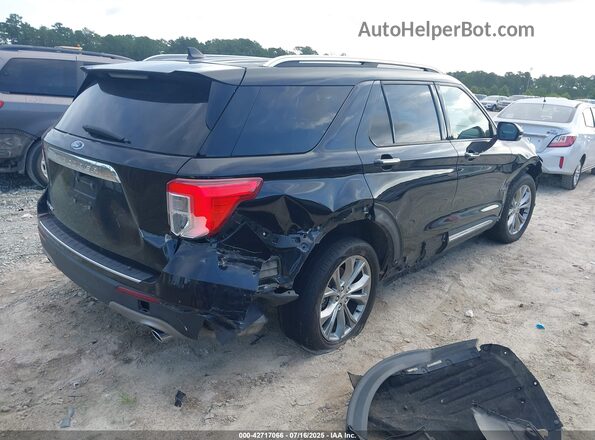 1FMSK7FHXMGB51333 2021 FORD FORD EXPLORER Черный Задняя правая четверть