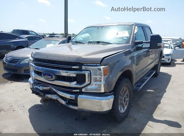 1FT7W2BT9LEE05443 2020 FORD F-250 Brown Առջևի ձախ երեք քառորդ տեսարան