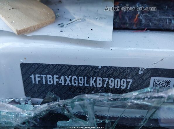 1FTBF4XG9LKB79097 2020 FORD TRANSIT-350 White Widok komory silnika