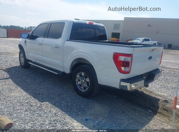 1FTEW1C56PFC07419 2023 FORD F150 White Tył lewy