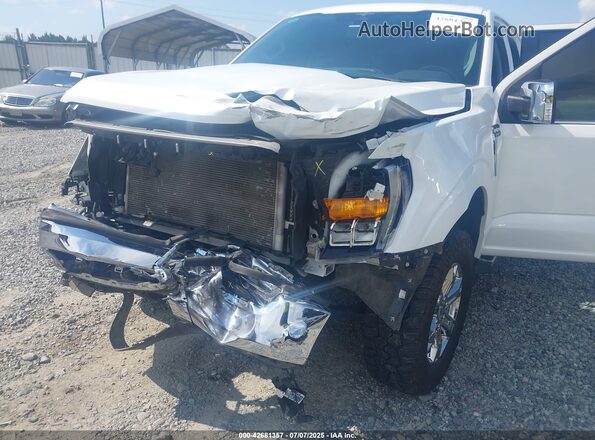 1FTEW1C56PFC07419 2023 FORD F150 White Widok z przodu
