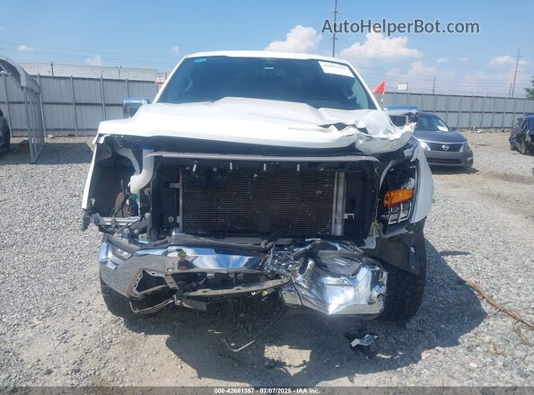 1FTEW1C56PFC07419 2023 FORD F150 White Widok zestawu wskaźników