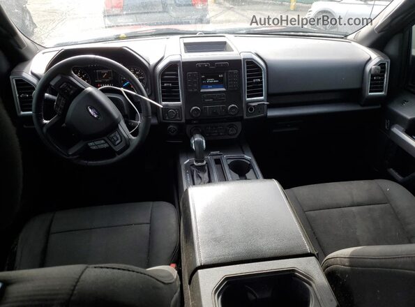 1FTEW1EG5GKD16413 2016 FORD F150 Красный Вид панели приборов