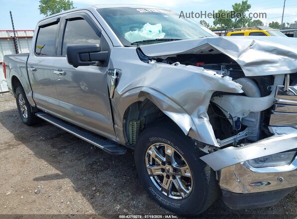 1FTEW1EP3MFA24473 2021 FORD F150 Silver Front view