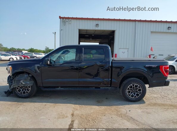 1FTEW1EP5MFC11956 2021 FORD F150 Black 