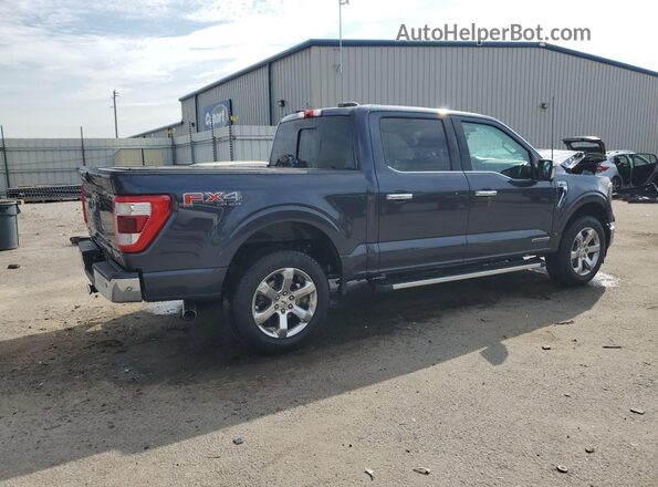 1FTFW1EDXMFC68941 2021 FORD F150 Blue Trasero derecho