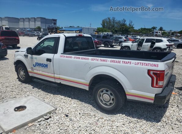 1FTMF1CP0GKD41301 2016 FORD F150 Белый Задняя левая четверть