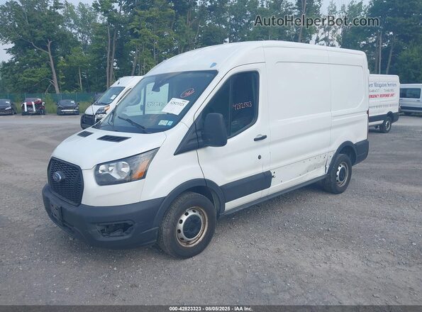 1FTYE1C83MKA79007 2021 FORD TRANSIT-150 White Առջևի ձախ երեք քառորդ տեսարան