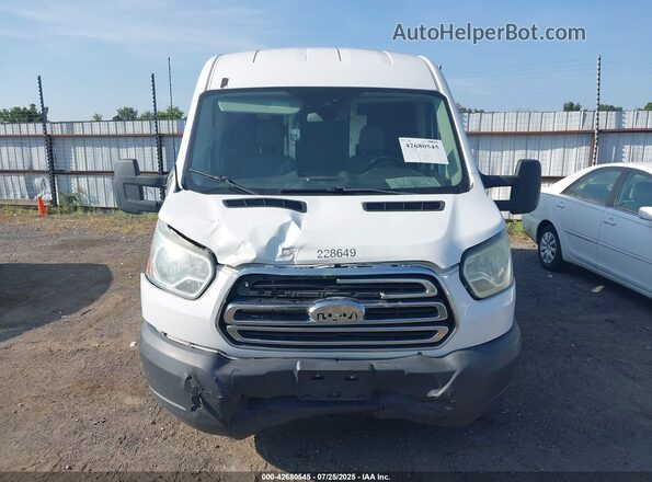 1FTYE2CM7GKA53825 2016 FORD TRANSIT Белый Вид щитка приборов