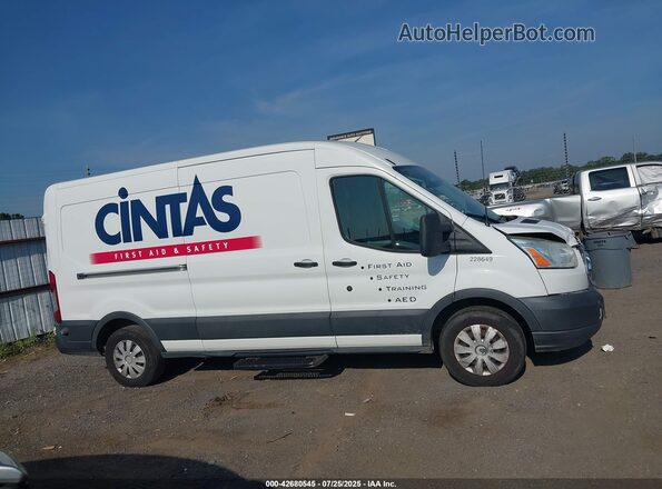 1FTYE2CM7GKA53825 2016 FORD TRANSIT Белый Вид задней части салона