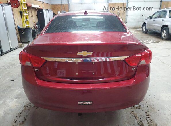 1G11Z5S32LU115798 2020 CHEVROLET IMPALA Burgundy უკანა ხედი