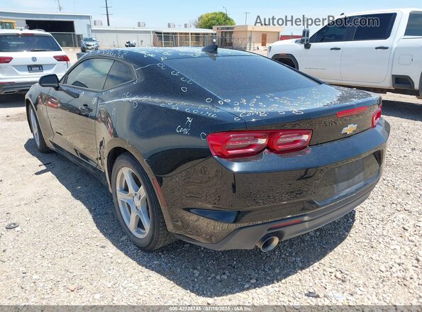1G1FB1RX7M0127112 2021 CHEVROLET CAMARO Черный Задняя левая четверть