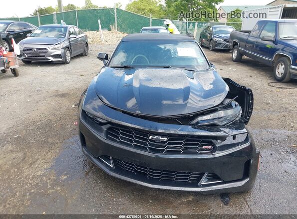 1G1FD3DS2M0141114 2021 CHEVROLET CAMARO Черный Вид задней части салона