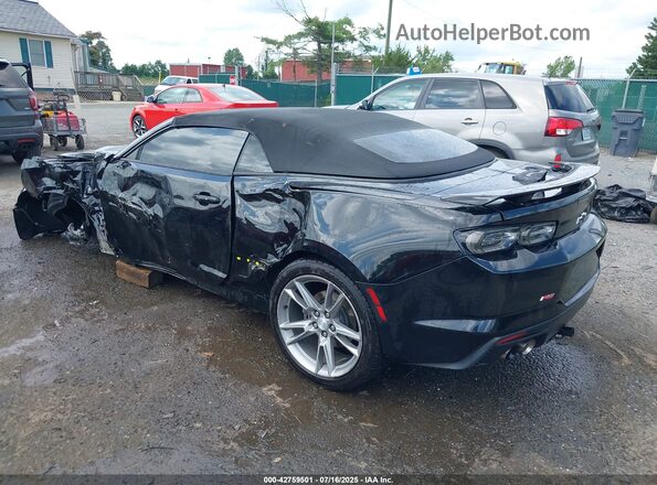 1G1FD3DS2M0141114 2021 CHEVROLET CAMARO Черный Задняя левая четверть