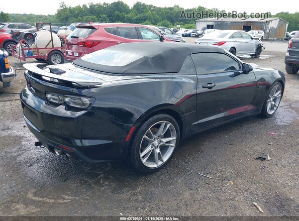 1G1FD3DS2M0141114 2021 CHEVROLET CAMARO Черный Задняя правая четверть