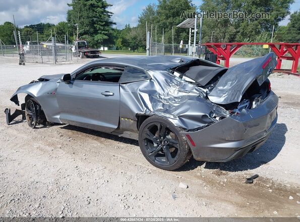 1G1FF1R78M0123994 2021 CHEVROLET CAMARO Gray Front view