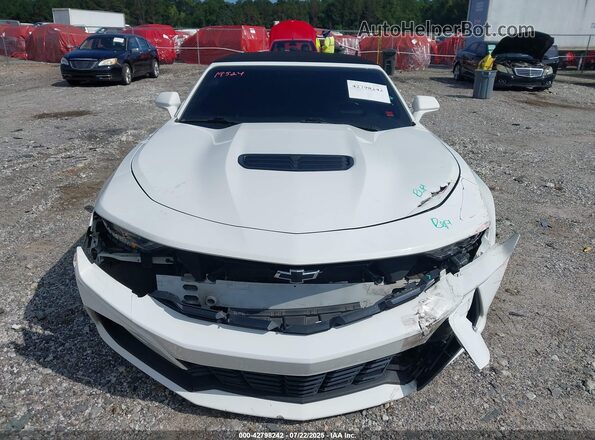 1G1FH3D71L0114839 2020 CHEVROLET CAMARO White ხელსაწყოთა პანელის ხედი