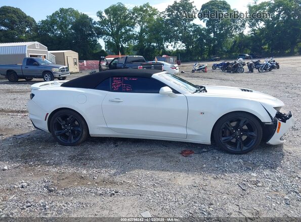 1G1FH3D71L0114839 2020 CHEVROLET CAMARO White უკანა სალონის ხედი