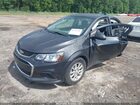 2018 Chevrolet Sonic Lt Auto Черный vin: 1G1JD5SHXJ4140665