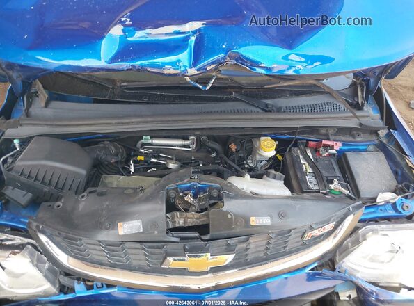 1G1JD6SH5H4136572 2017 CHEVROLET SONIC Blue Widok z tyłu