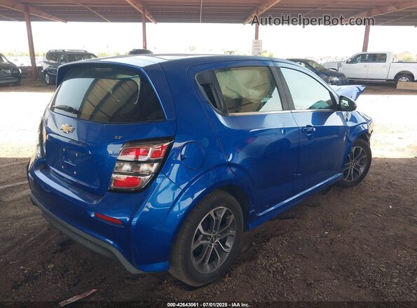 1G1JD6SH5H4136572 2017 CHEVROLET SONIC Blue Tył prawy