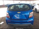 2017 Chevrolet Sonic Lt Auto Blue vin: 1G1JD6SH5H4136572