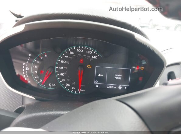 1G1JF6SB5L4110309 2020 CHEVROLET SONIC Красный Вид задних сидений
