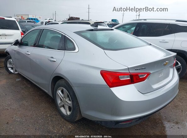 1G1ZC5ST0MF038195 2021 CHEVROLET MALIBU Silver Rear left