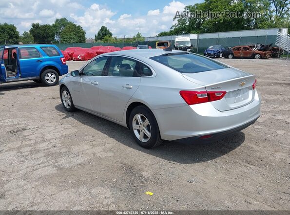 1G1ZC5ST7MF013777 2021 CHEVROLET MALIBU Серебряный Задняя левая четверть
