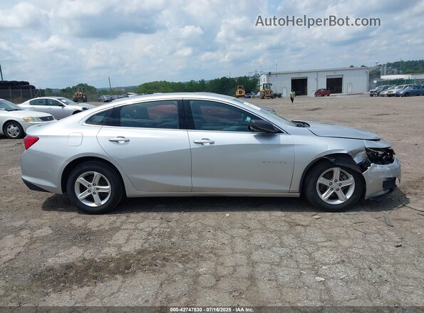 1G1ZC5ST7MF013777 2021 CHEVROLET MALIBU Серебряный Вид задней части салона