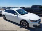 2021 Chevrolet Malibu Fwd Lt Белый vin: 1G1ZD5ST0MF073980