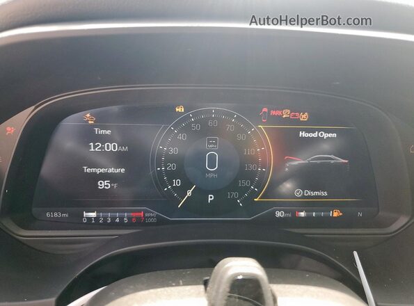 1G6DC5RK2R0111224 2024 CADILLAC CT4 Blue Vista del cuadro de instrumentos