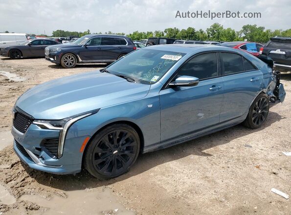 1G6DC5RK2R0111224 2024 CADILLAC CT4 Blue Vista tres cuartos delantera izquierda