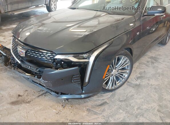 1G6DF5RK0S0111364 2025 CADILLAC CT4 Gray წინა ხედი