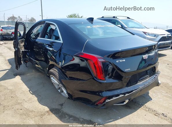 1G6DK5RK3S0111368 2025 CADILLAC CT4 Black Tył lewy
