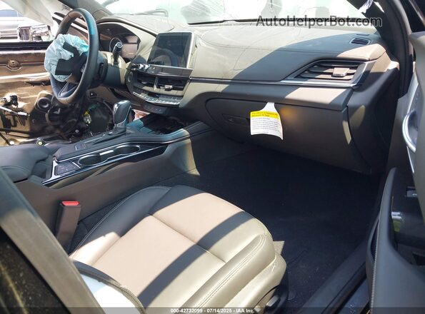 1G6DK5RK3S0111368 2025 CADILLAC CT4 Black Widok wnętrza z przodu