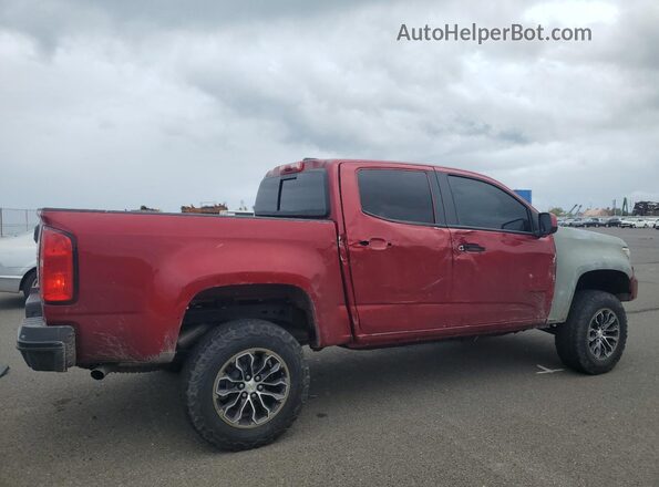 1GCGTEEN0M1113020 2021 CHEVROLET COLORADO Red Հետևի աջ