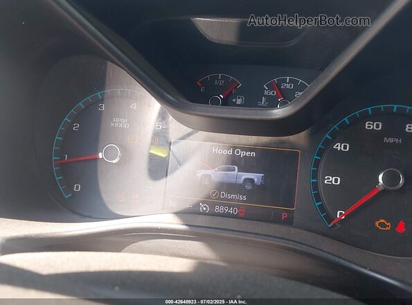 1GCPTDE18L1124613 2020 CHEVROLET COLORADO Black Вид задніх сидінь