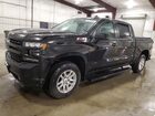 2022 Chevrolet Silverado Ltd K1500 Rst Black vin: 1GCUYEED0NZ160515