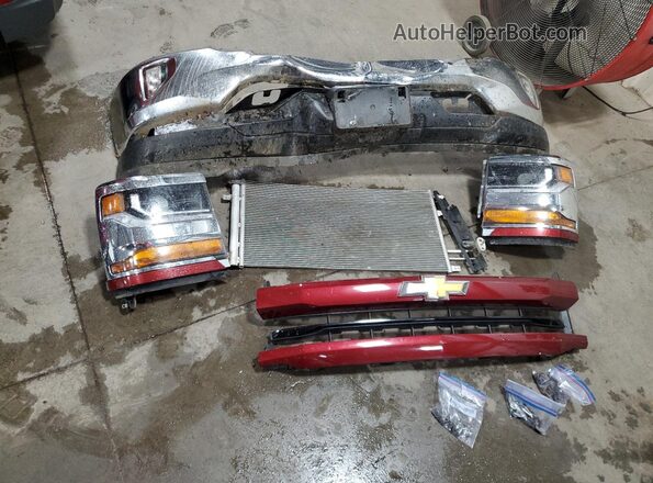 1GCVKREC1GZ330727 2016 CHEVROLET 1500 Burgundy Engine compartment view