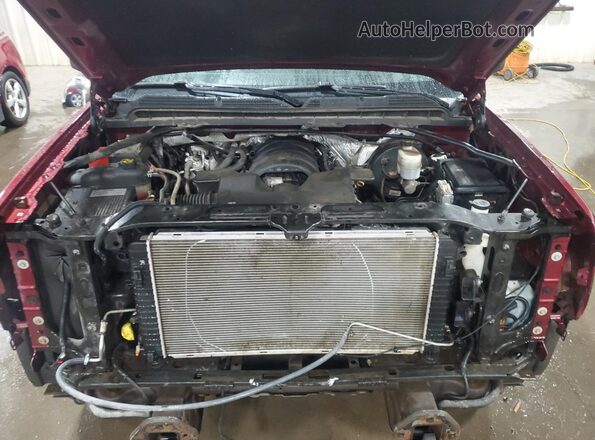 1GCVKREC1GZ330727 2016 CHEVROLET 1500 Burgundy Rear interior view